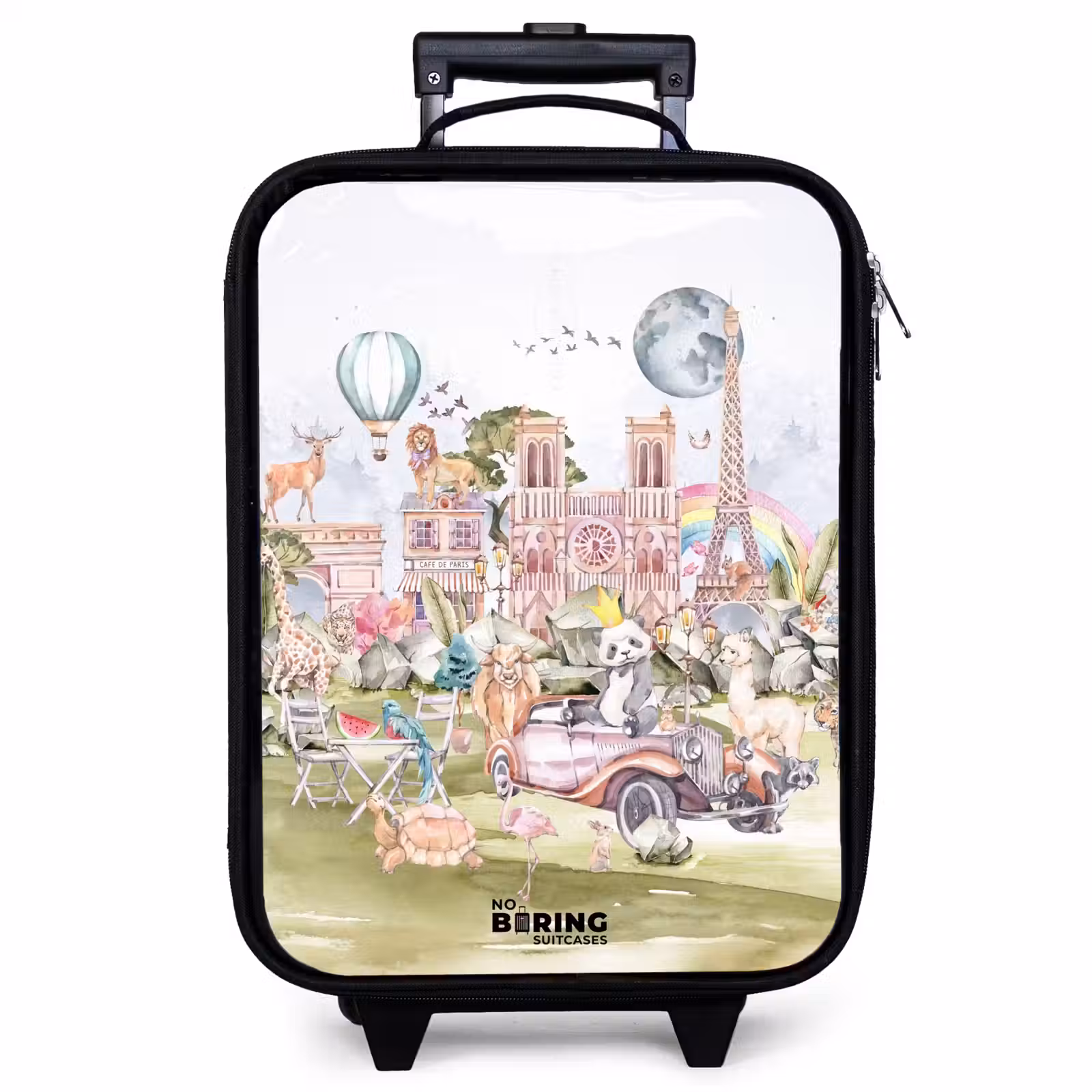 Valise enfant - Ville fantaisiste pour les animaux — 1