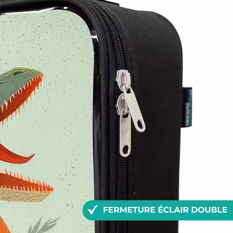 Valise enfant - Chasseur rôdeur avec des feuilles — 6