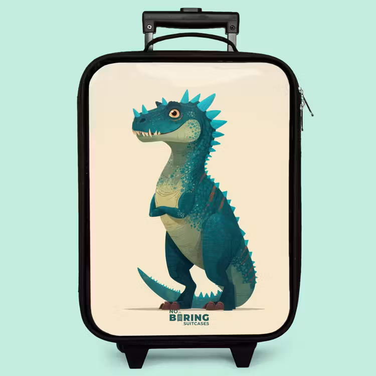 Valise enfant - Dino à pointes et à l'allure sympathique — 3