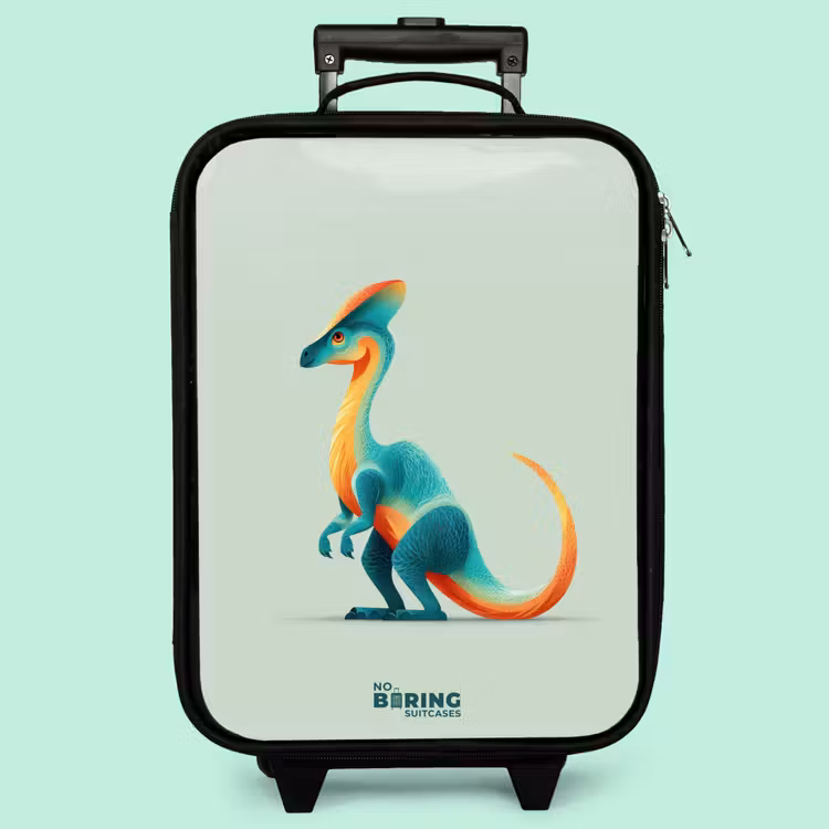 Valise enfant - Dino élégant avec peigne — 3