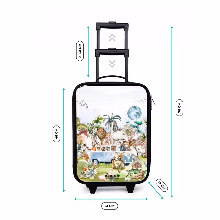 Valise enfant - Fourgon rempli d'animaux — 6