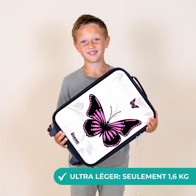 Valise enfant - Monarque magenta — 2