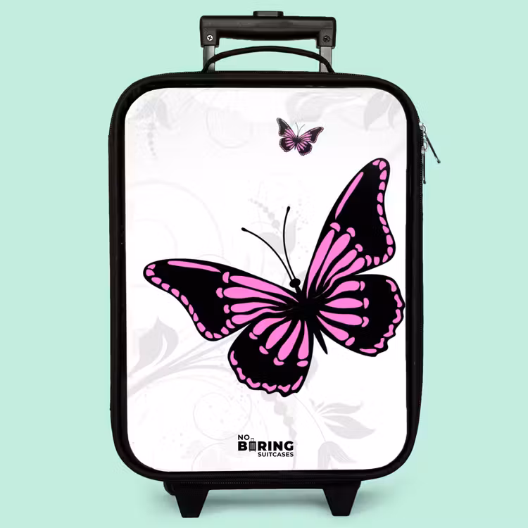 Valise enfant - Monarque magenta — 3