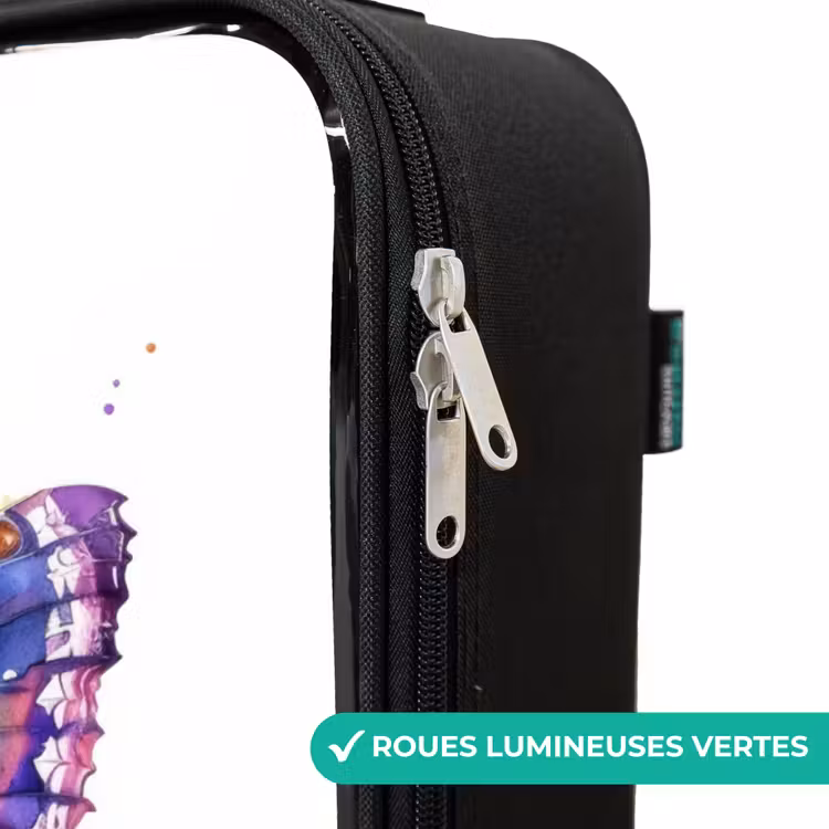 Valise enfant - Papillon violet — 6