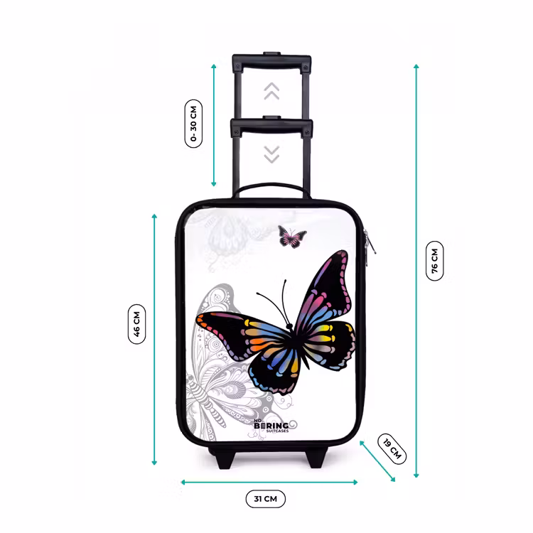 Valise enfant - Pétale papillon — 7