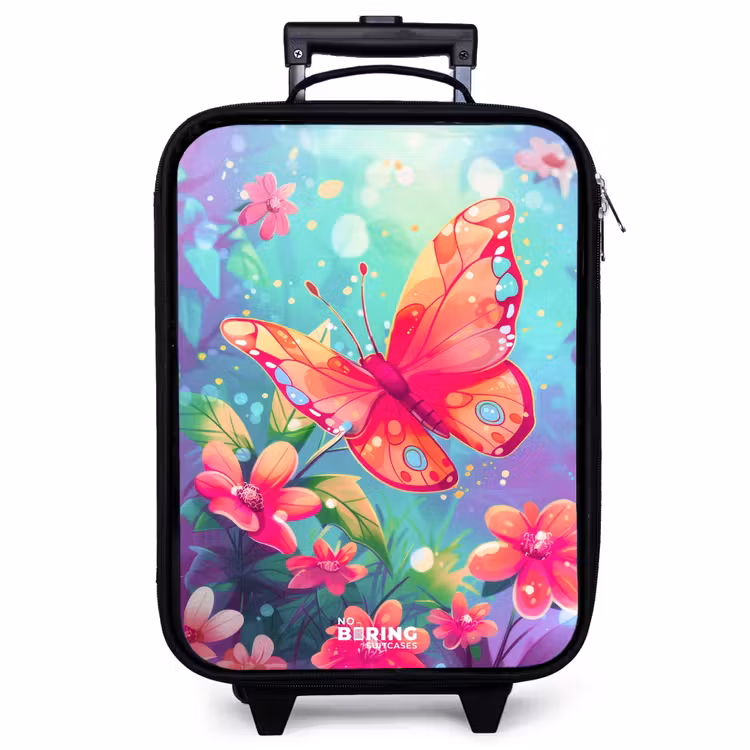 Valise enfant - Superbe papillon — 1
