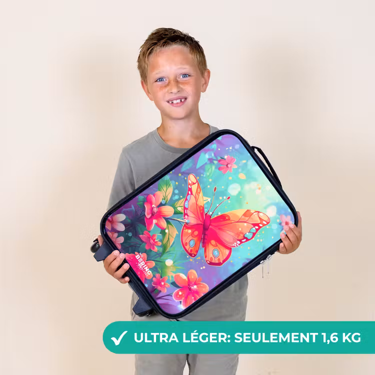 Valise enfant - Superbe papillon — 2