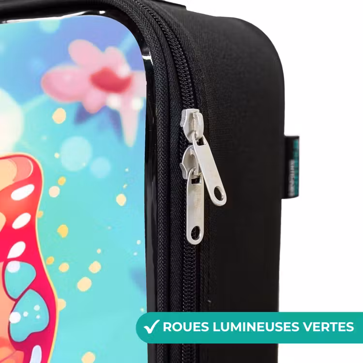 Valise enfant - Superbe papillon — 6