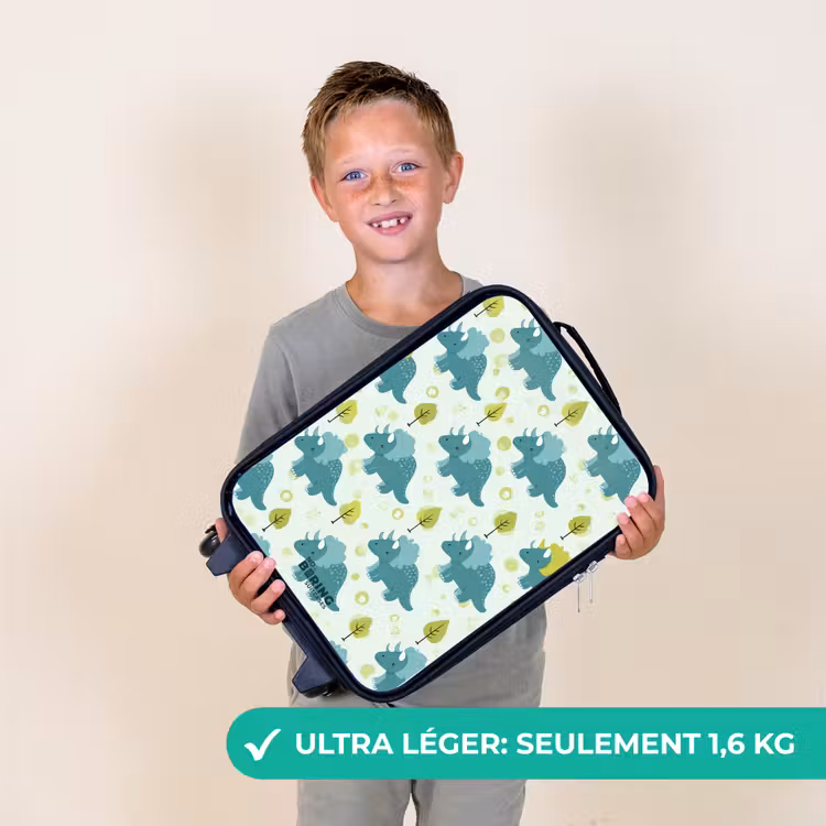 Valise enfant - Triceratops parmi les arbres — 2