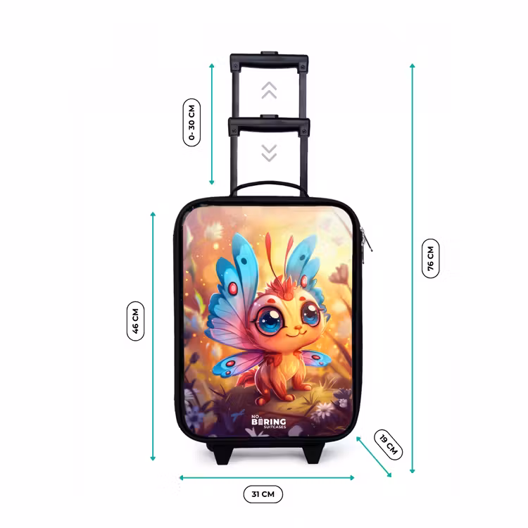 Valise enfant - Valerio en forme de papillon — 7