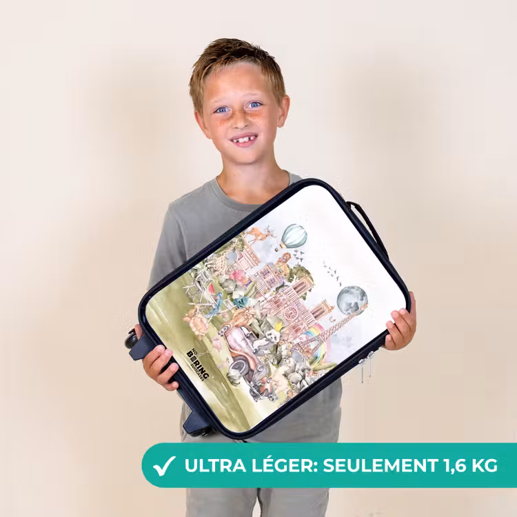 Valise enfant - Ville fantaisiste pour les animaux — 2