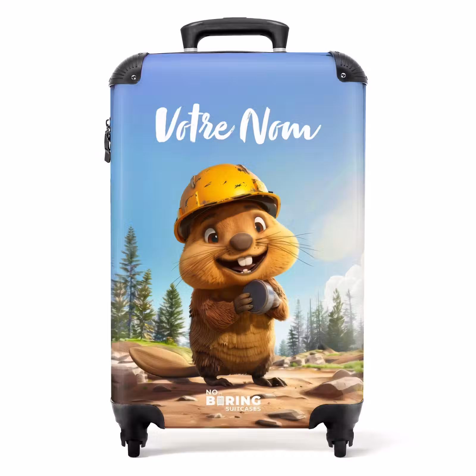 Valise avec nom - Casque de chantier Billy — 1