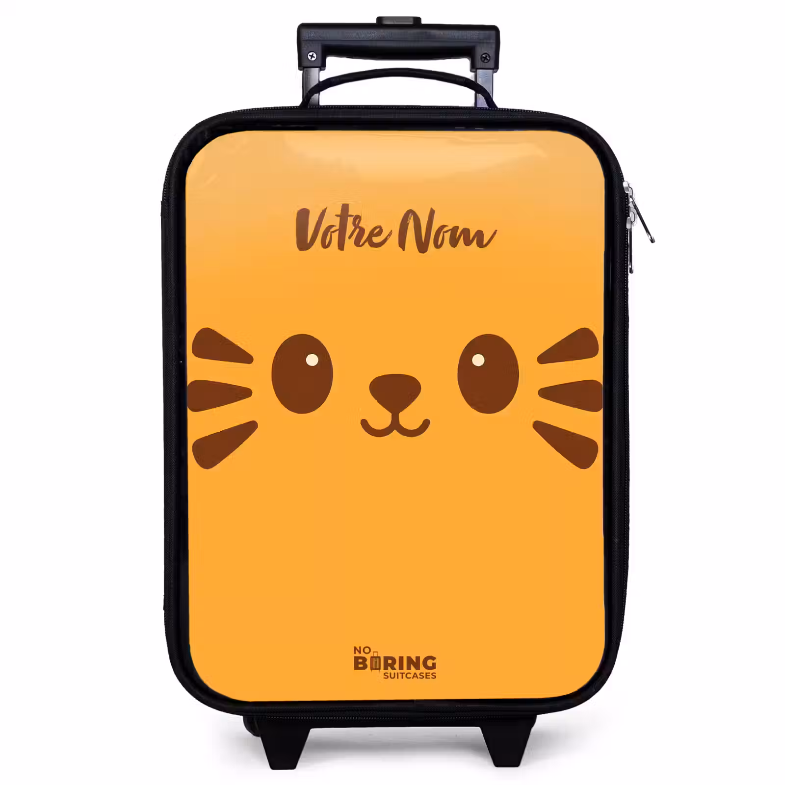 Valise enfant - Kawai - Tiger - Orange — 1