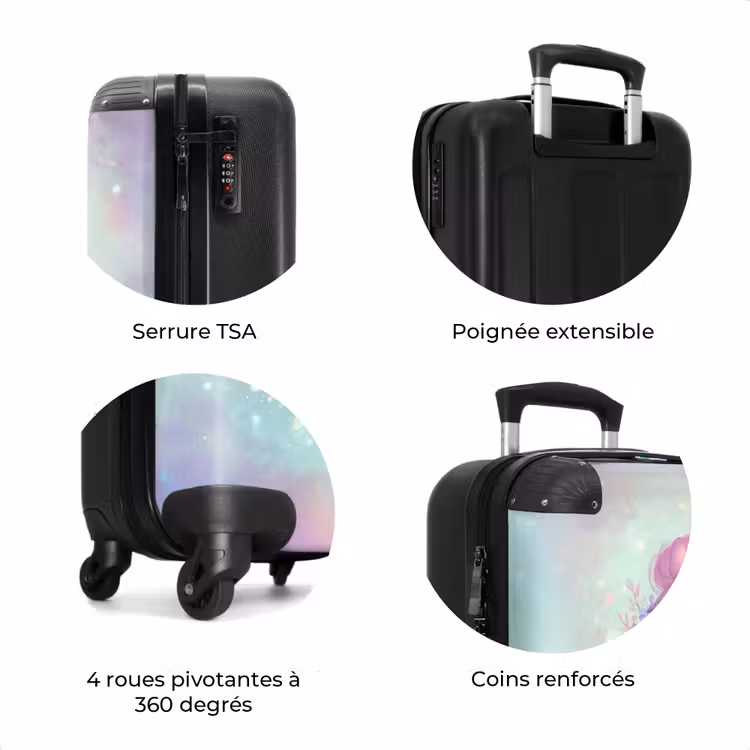 Valise - Fée magique aux couleurs pastel — 8