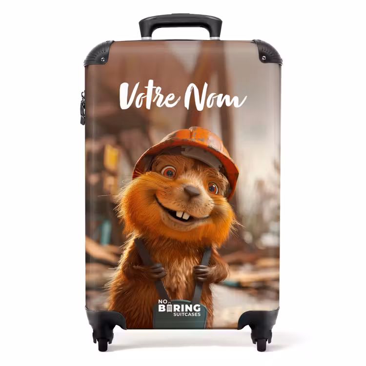 Valise avec nom - Bertus Bouwbever — 1