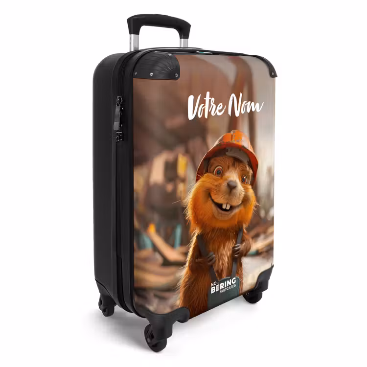 Valise avec nom - Bertus Bouwbever — 2