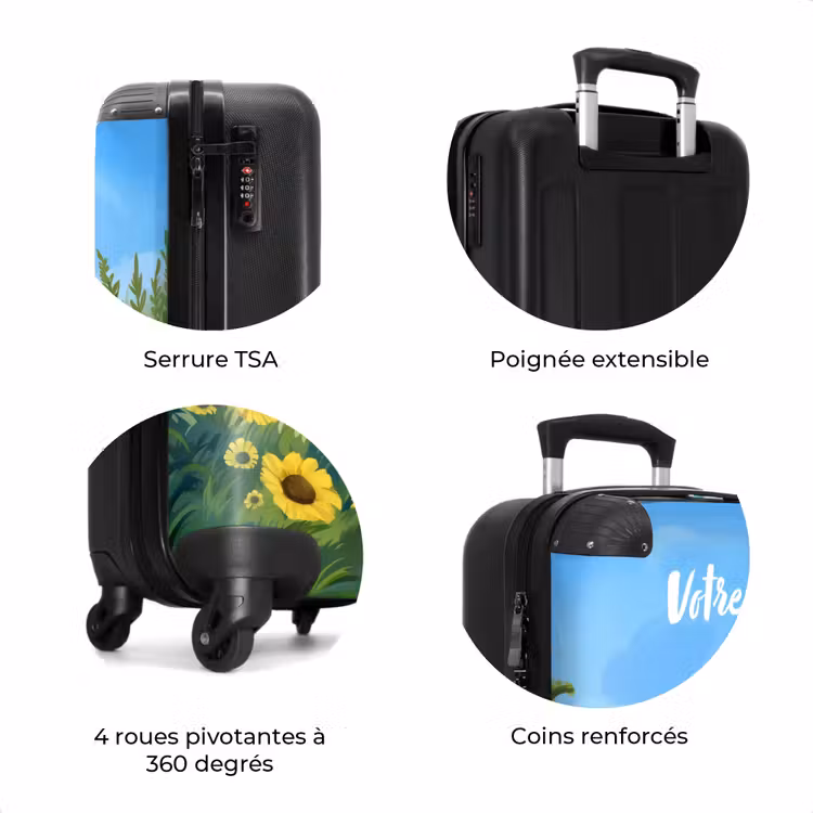 Valise avec nom - William raton laveur — 8