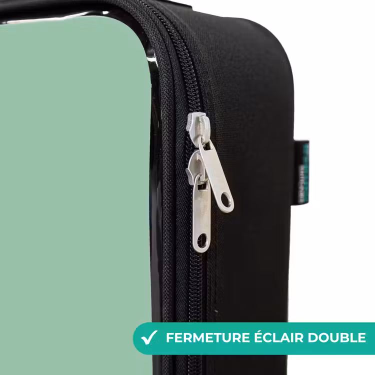 Valise enfant - Kawai - Alpaga - Vert — 6