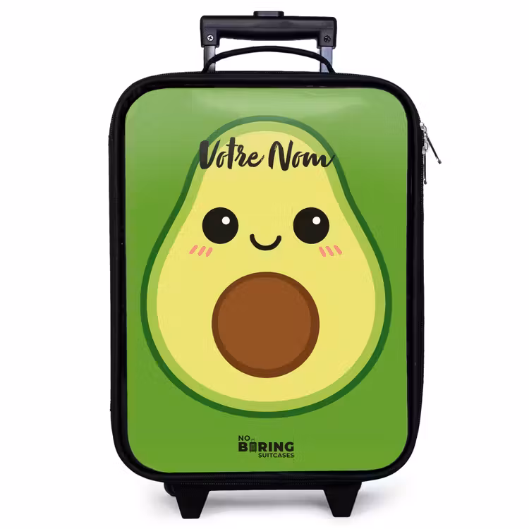 Valise enfant - Kawai - Avocado - Vert — 1