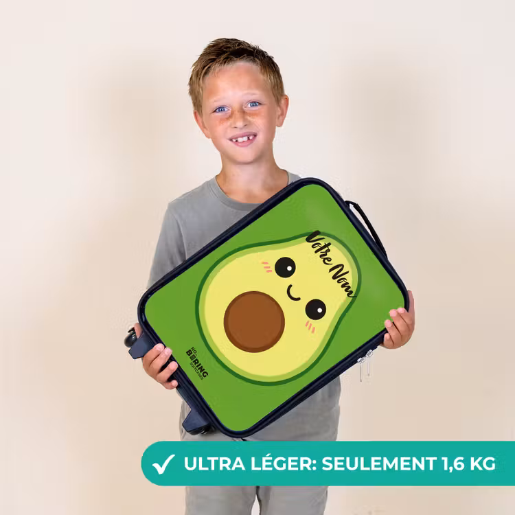 Valise enfant - Kawai - Avocado - Vert — 2