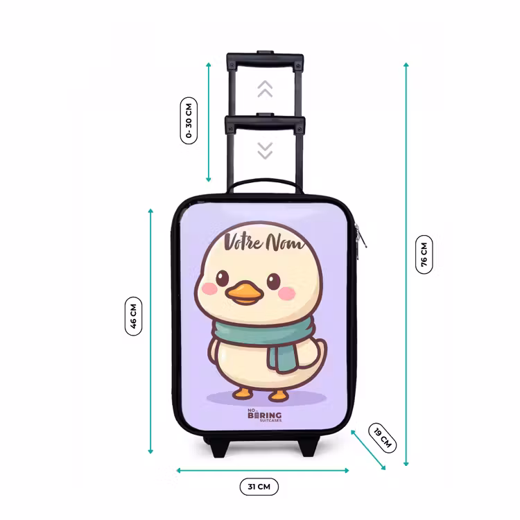 Valise enfant - Kawai - Canard - Echarpe — 7