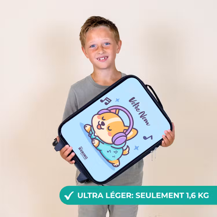 Valise enfant - Kawai - Chien - Musique — 2