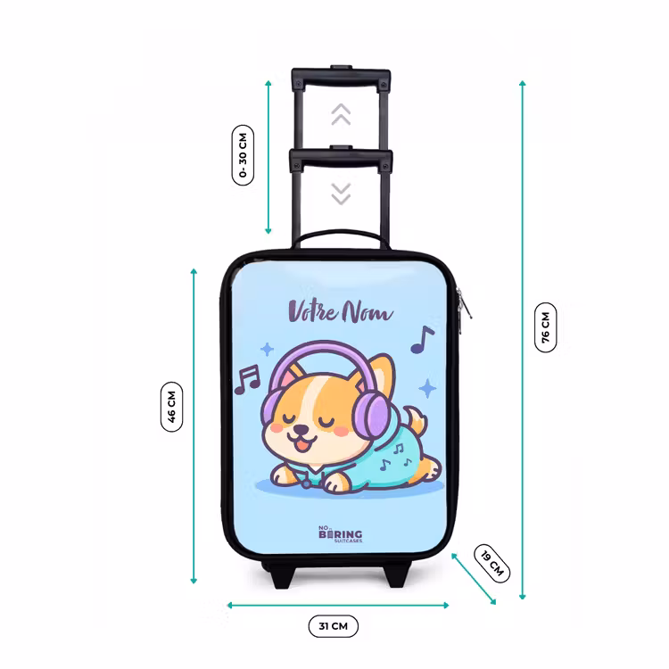 Valise enfant - Kawai - Chien - Musique — 7