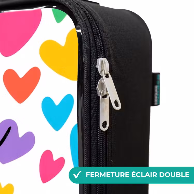 Valise enfant - Coeurs colorés — 6