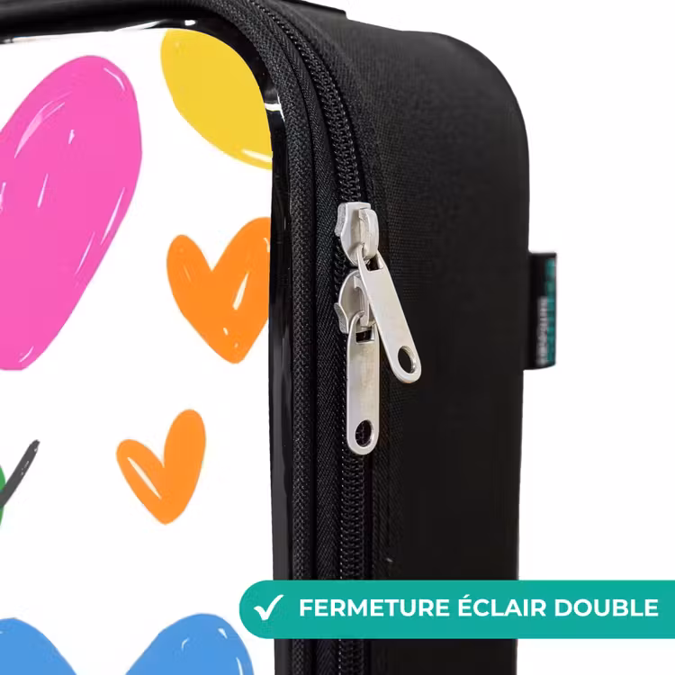 Valise enfant - Coeurs colorés — 6