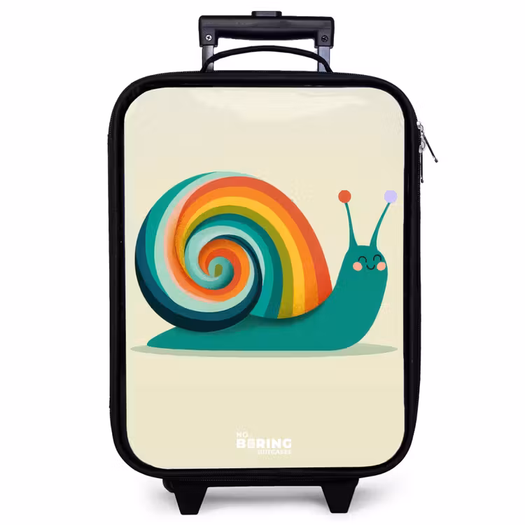 Valise enfant - Escargot - Arc-en-ciel - Coloré — 1
