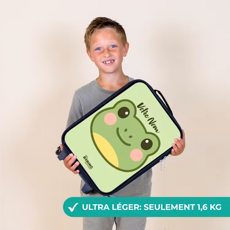 Valise enfant - Kawai - Grenouille - Vert — 2