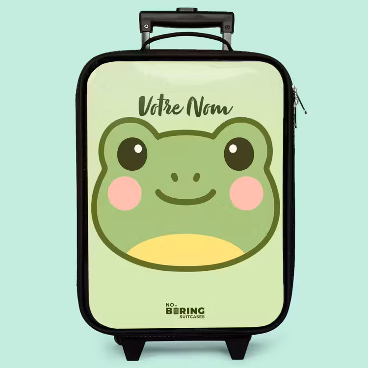 Valise enfant - Kawai - Grenouille - Vert — 3