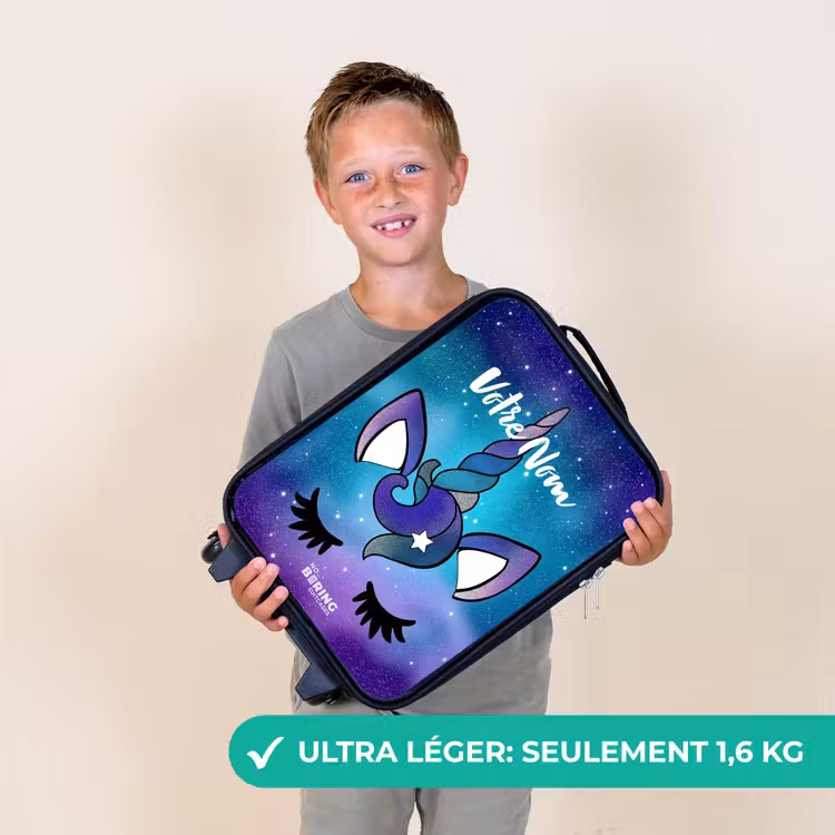 Valise enfant - Licorne violette — 2