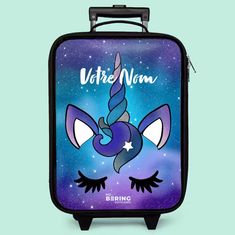 Valise enfant - Licorne violette — 3