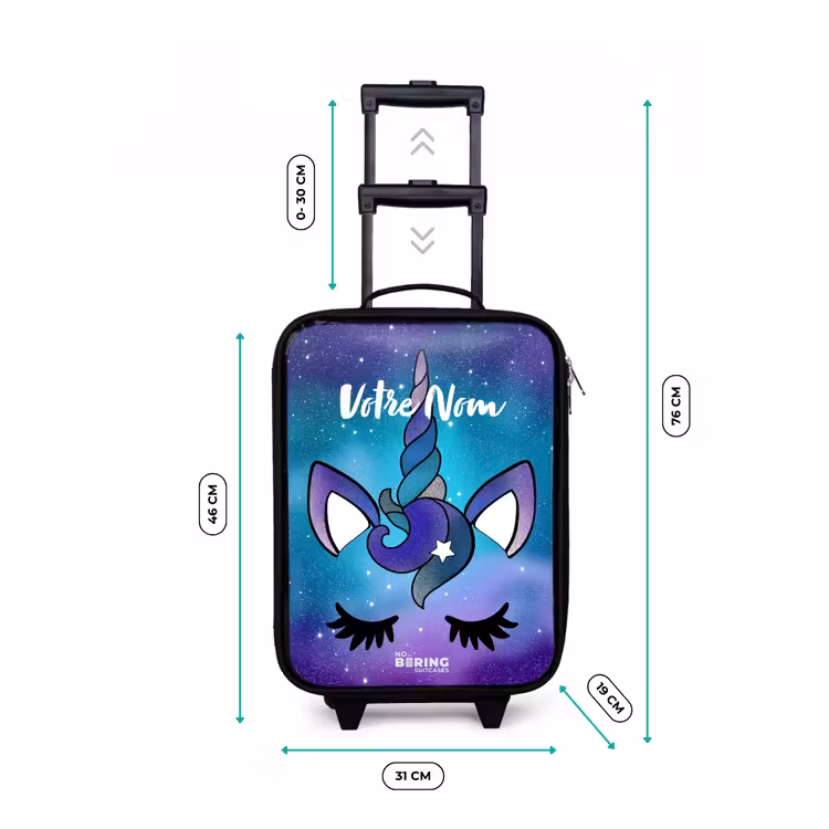 Valise enfant - Licorne violette — 7