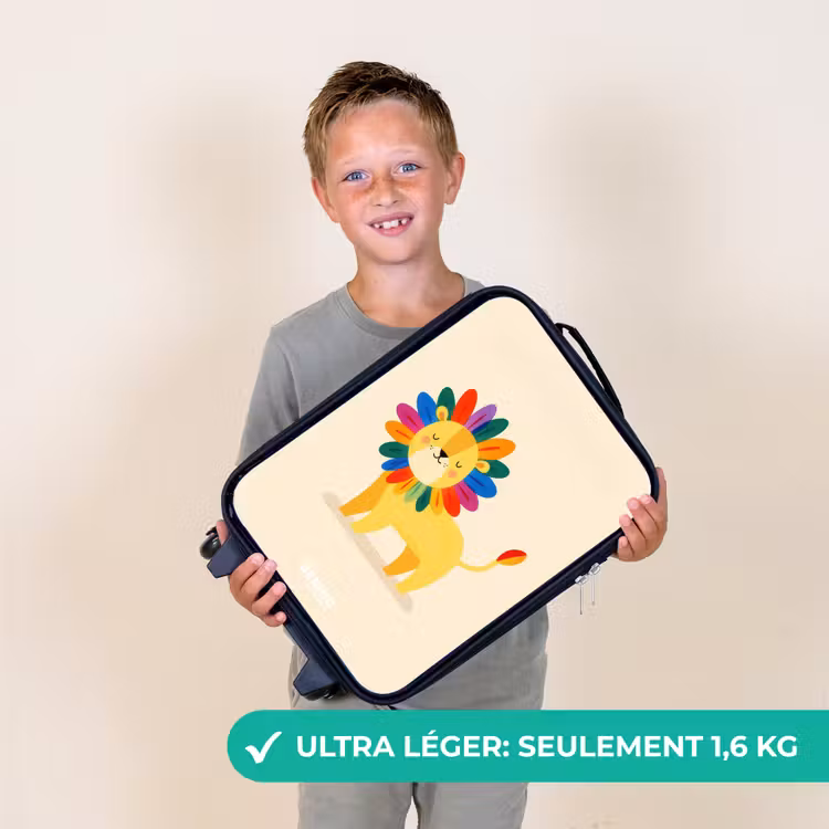 Valise enfant - Lion - Crinière - Colorée — 2