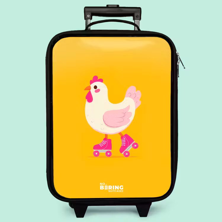 Valise enfant - Kip - Patins à roulettes - Jaune — 3