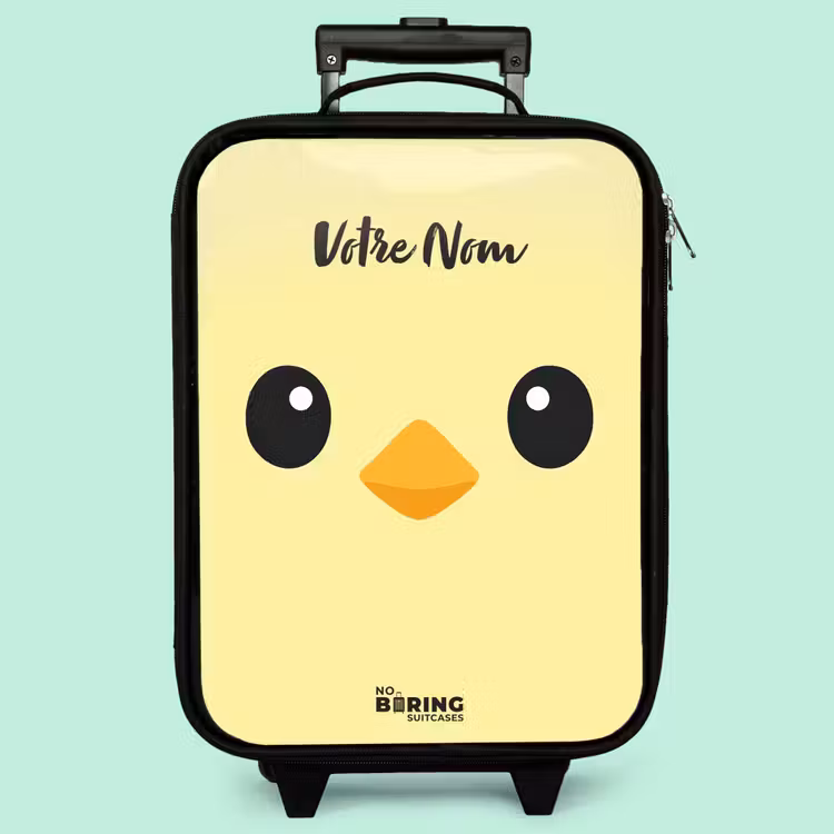 Valise enfant - Kawai - Chick - Jaune — 3