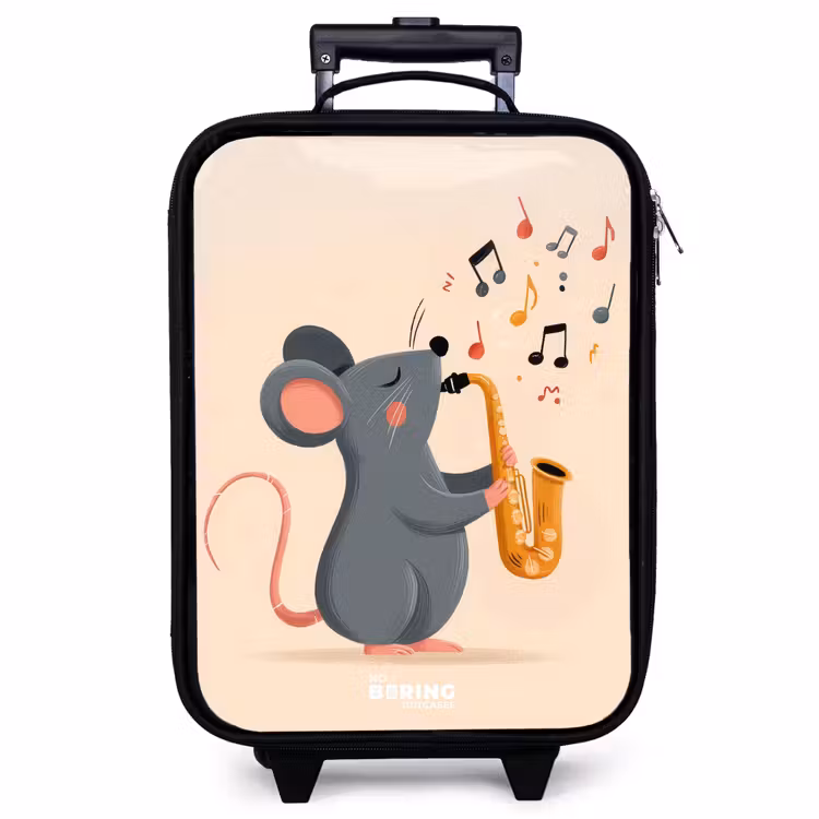 Valise enfant - Souris - Saxophone - Musique — 1