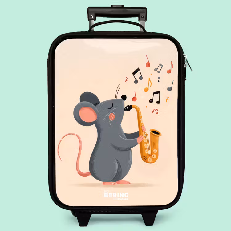 Valise enfant - Souris - Saxophone - Musique — 3