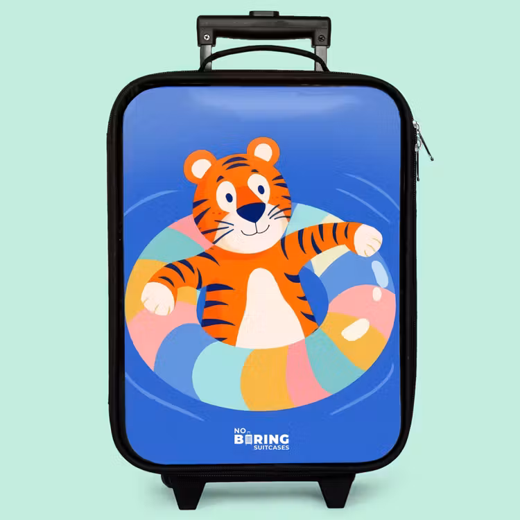 Valise enfant - Tigre - Bandeau de natation - Eau — 3