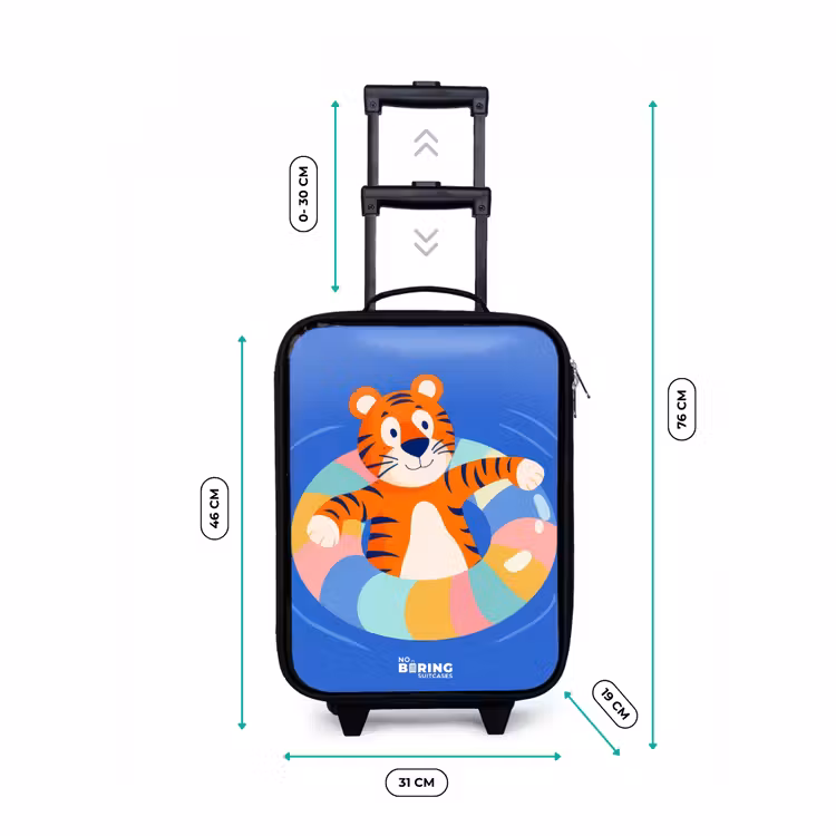 Valise enfant - Tigre - Bandeau de natation - Eau — 7