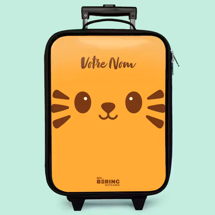 Valise enfant - Kawai - Tiger - Orange — 3