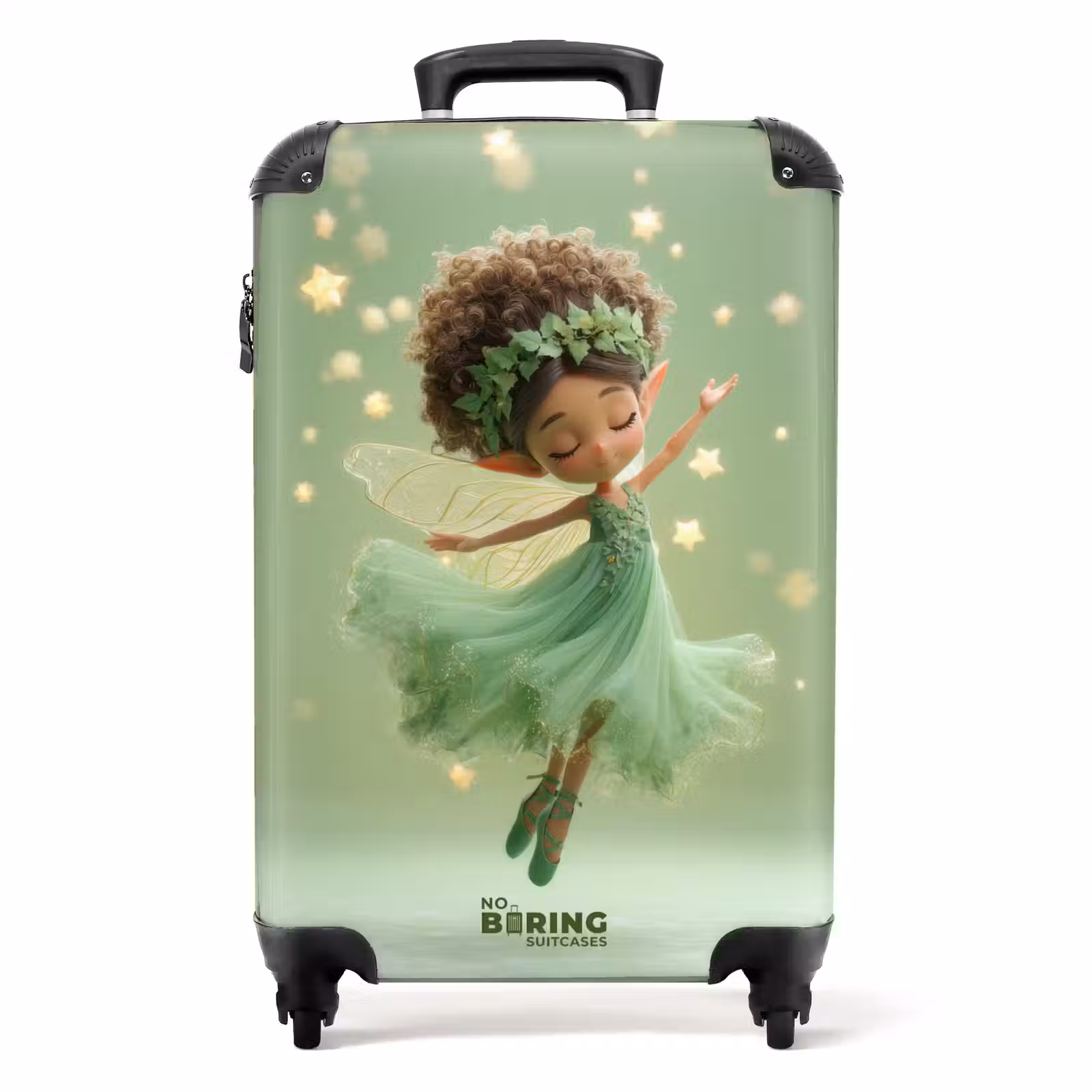 Valise - Fée en robe verte — 1