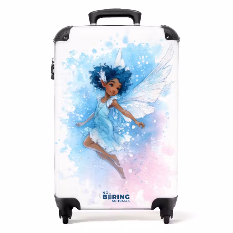 Valise - Fée bleue avec des ailes — 1