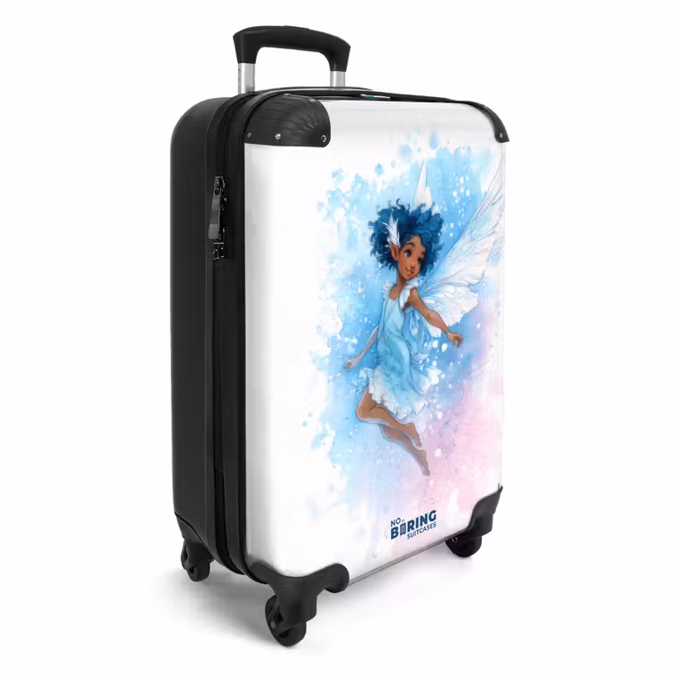 Valise - Fée bleue avec des ailes — 2
