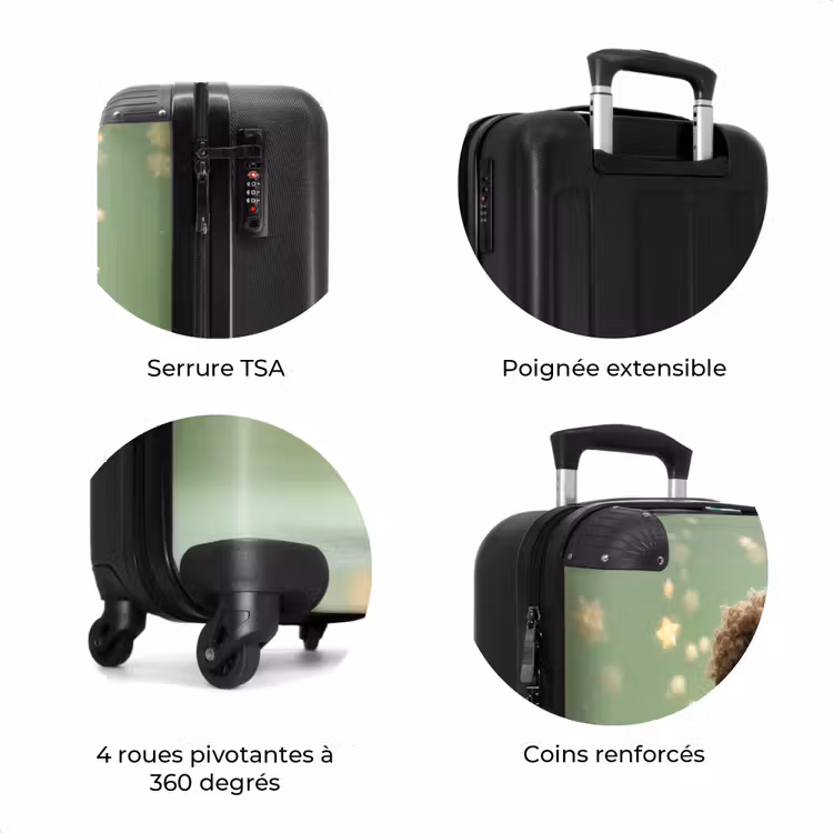 Valise - Fée en robe verte — 8