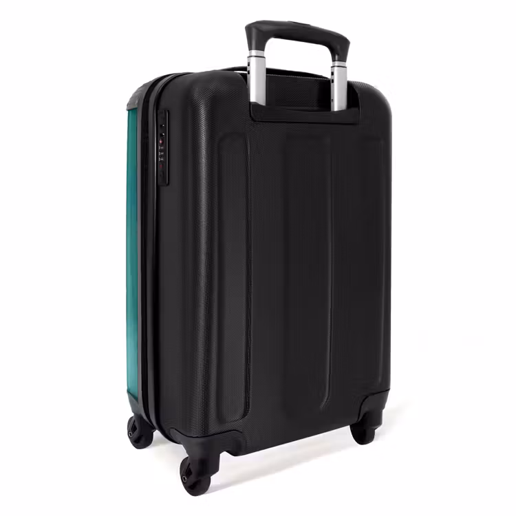 Valise - Hamster avec une carotte sur fond bleu — 4