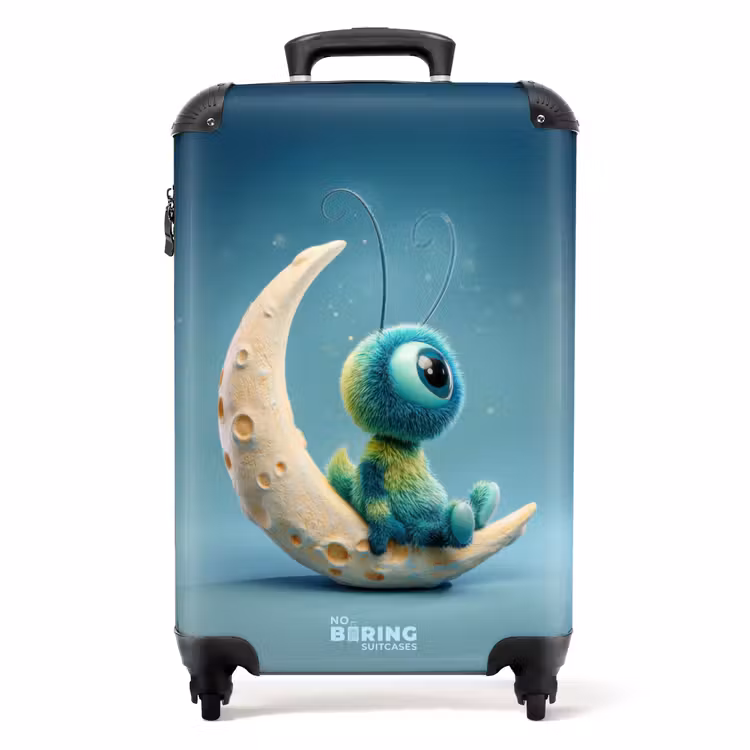 Valise - Monstre bleu sur la lune — 1