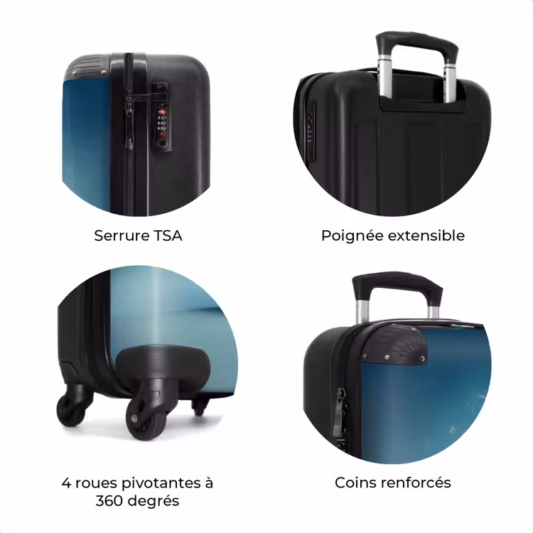 Valise - Monstre bleu sur la lune — 8